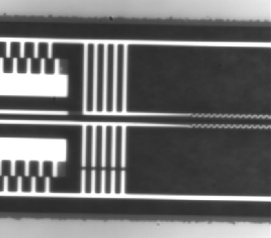 Radiative heat transfer experiment
