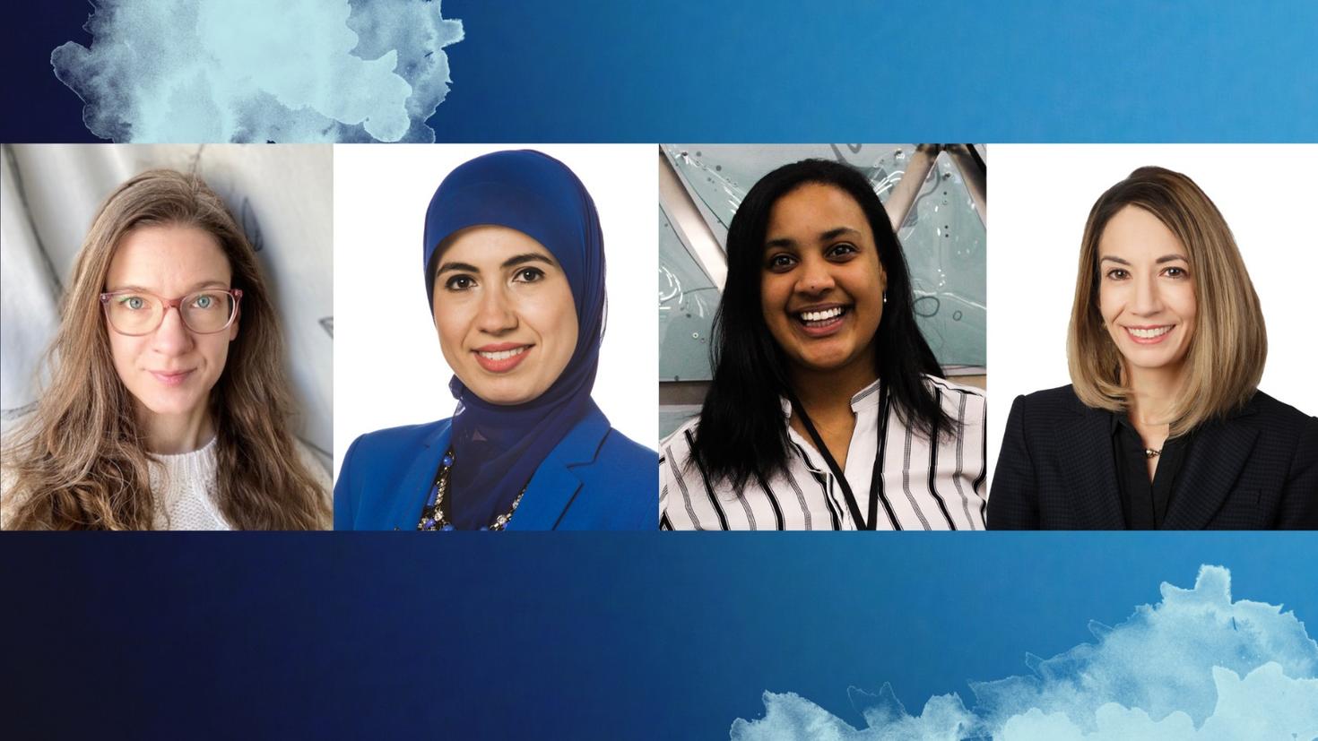 Vanessa Prinsen, Imane El Karafi, Rukyya Badreldin, and Caroline Cloutier