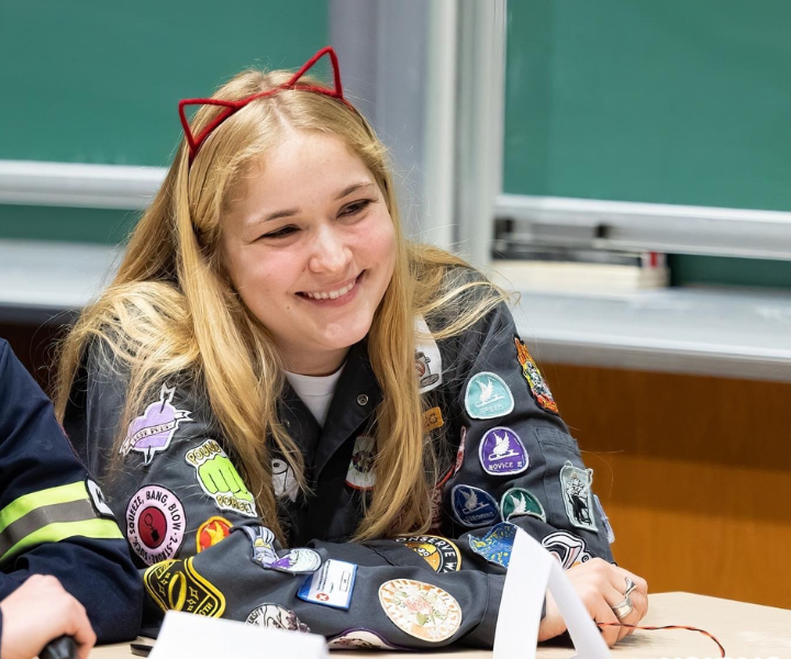 Elise Cloutier aux Jeux de génie