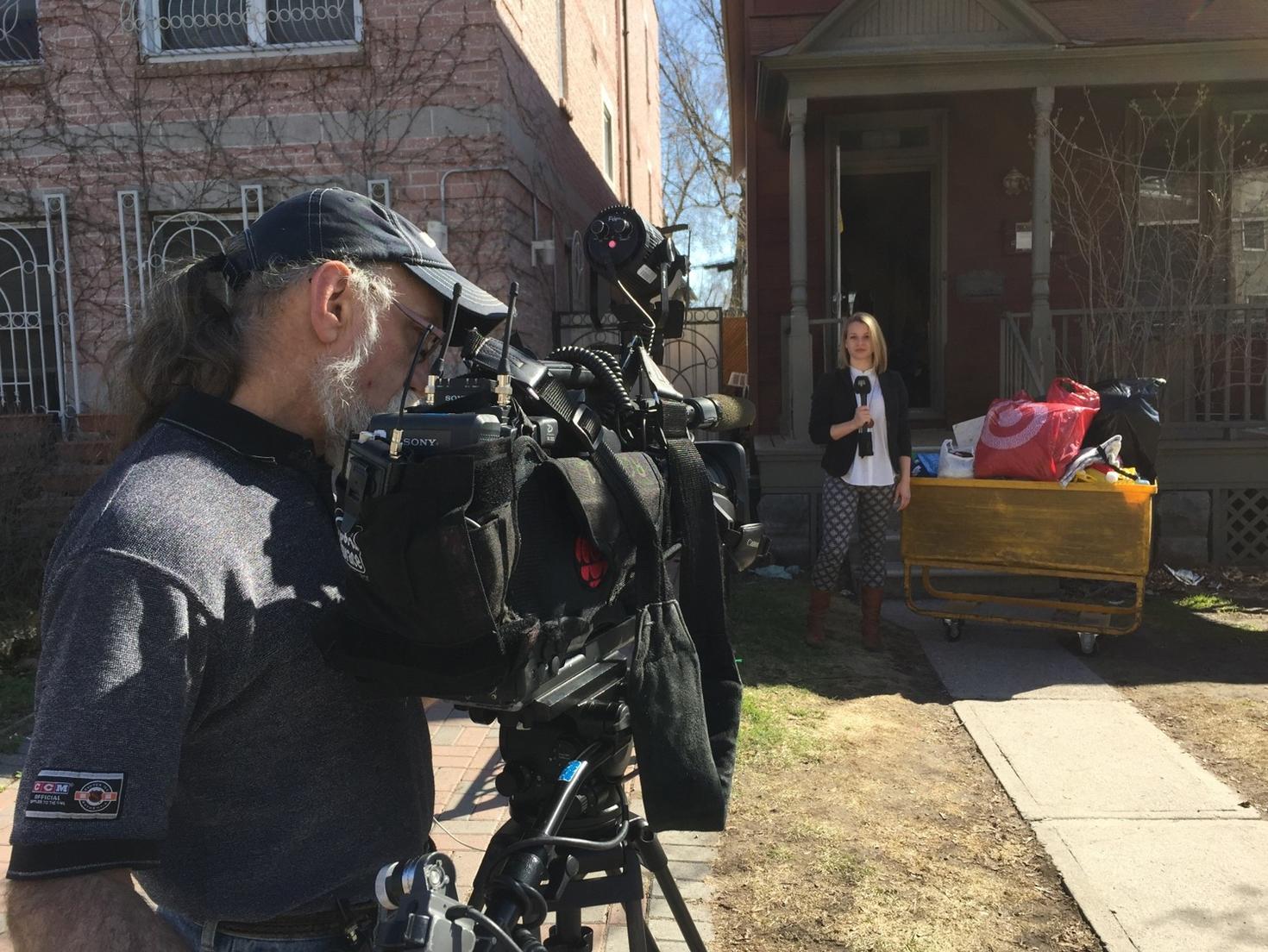 RDI comes to the Free Store and covers a story on the return to campus