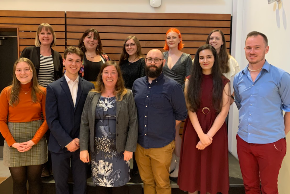 Recipients with Dean Prince