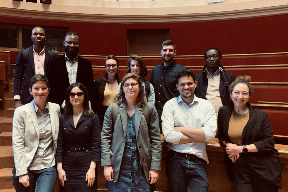 Les participant.e.s de l'Université d'Ottawa et l'Université de Lyon.