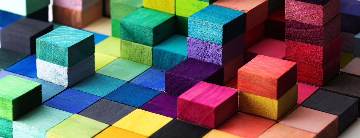 Multicoloured blocks