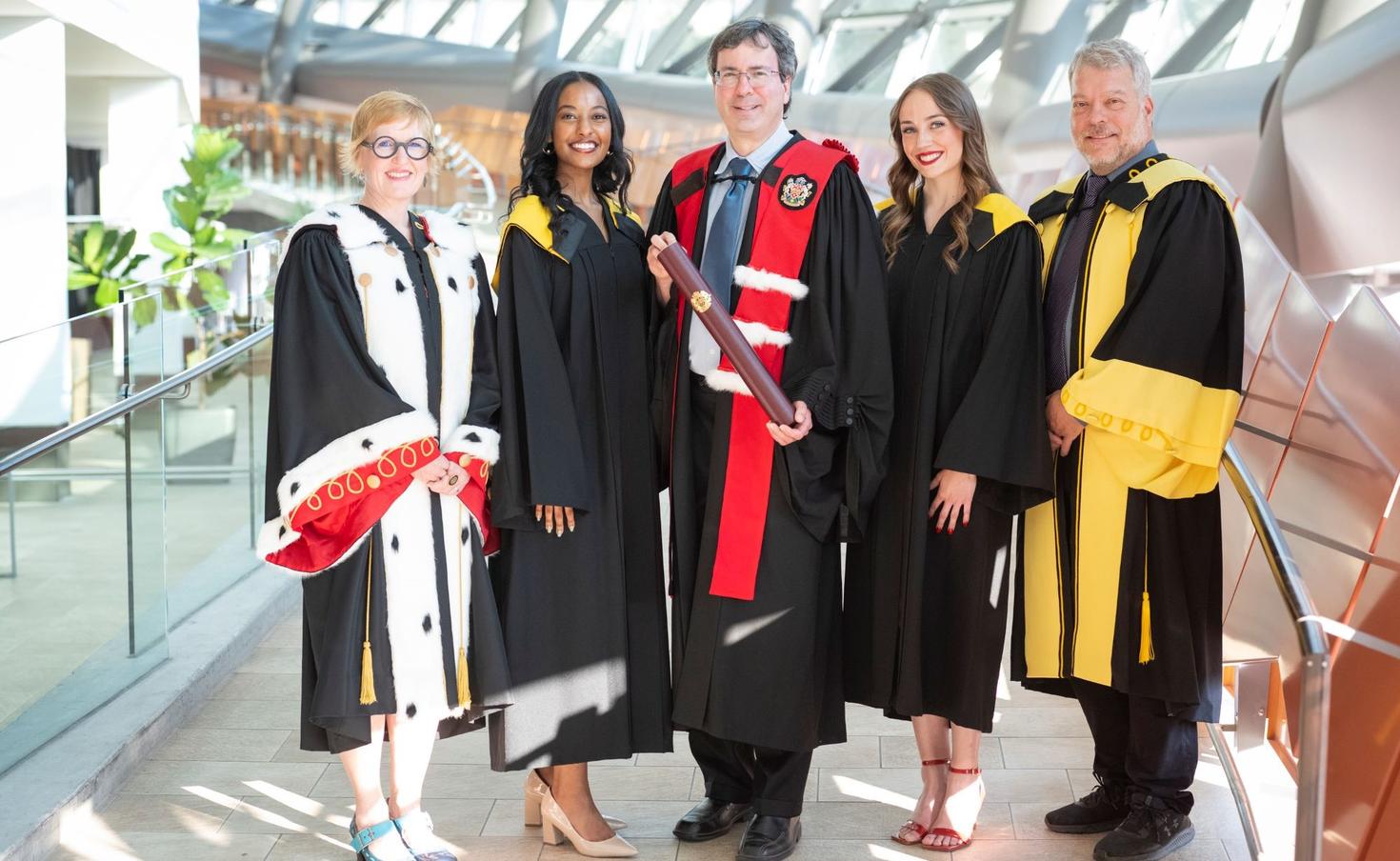 Jill Scott, Sador Bereketab, Taylor Lanosky, Lewis Kay and Dean Louis Barriault