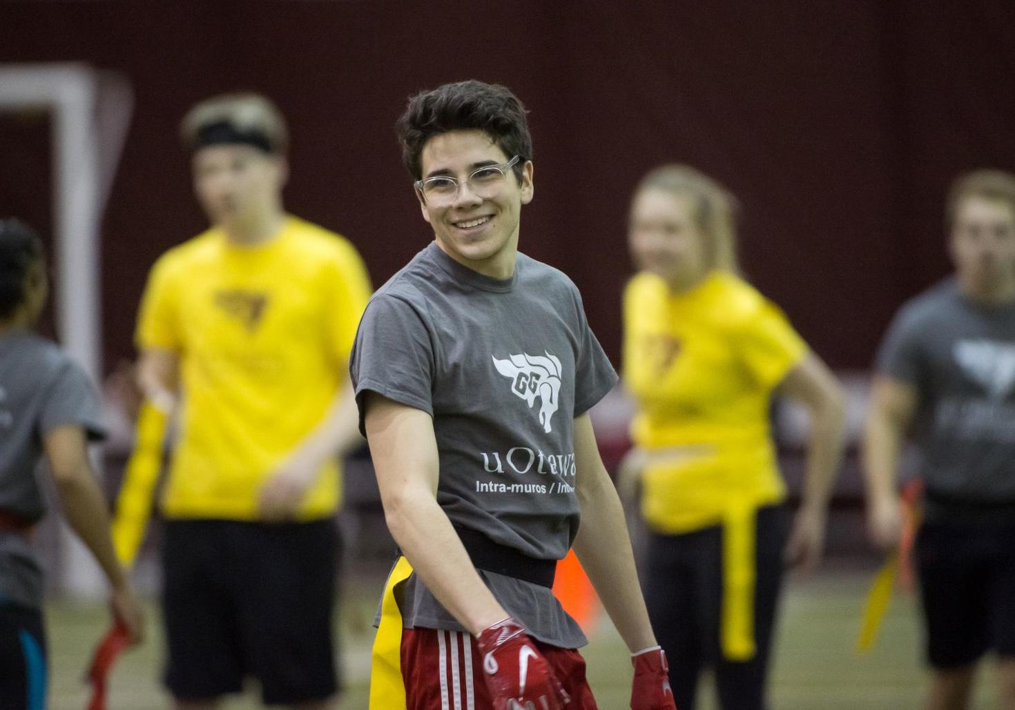 joueur de flag-football