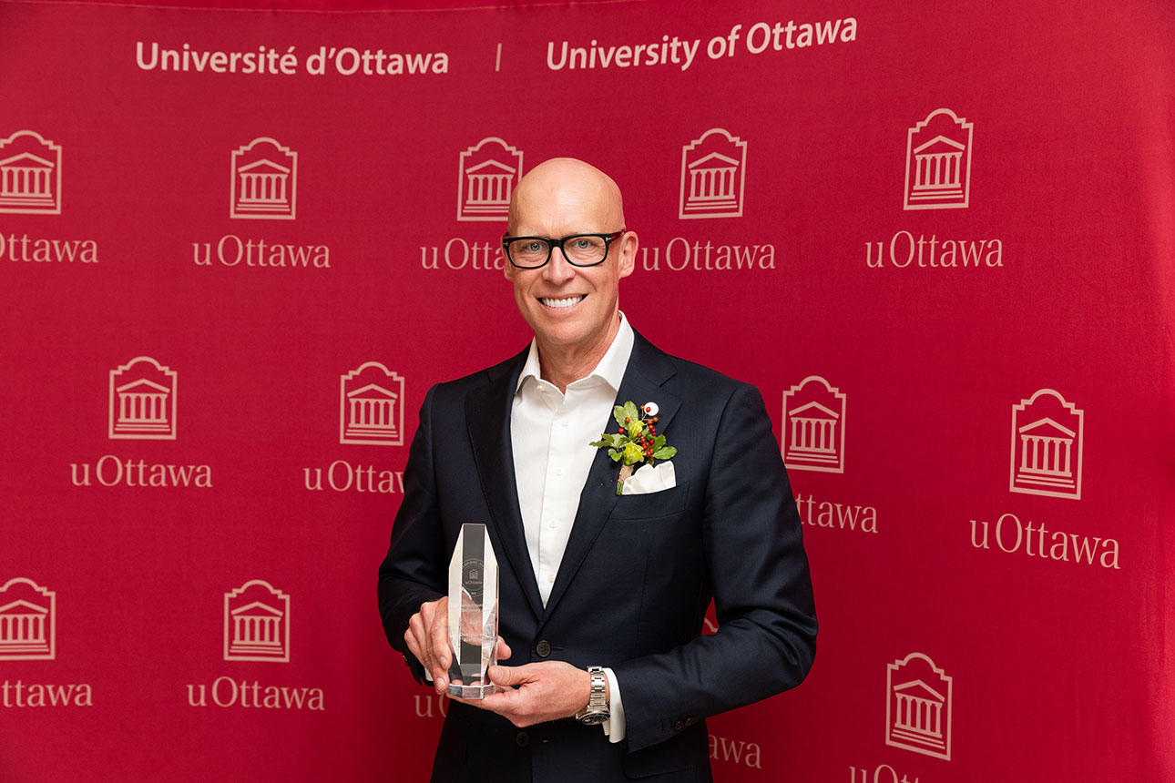 Duane Green avec son prix