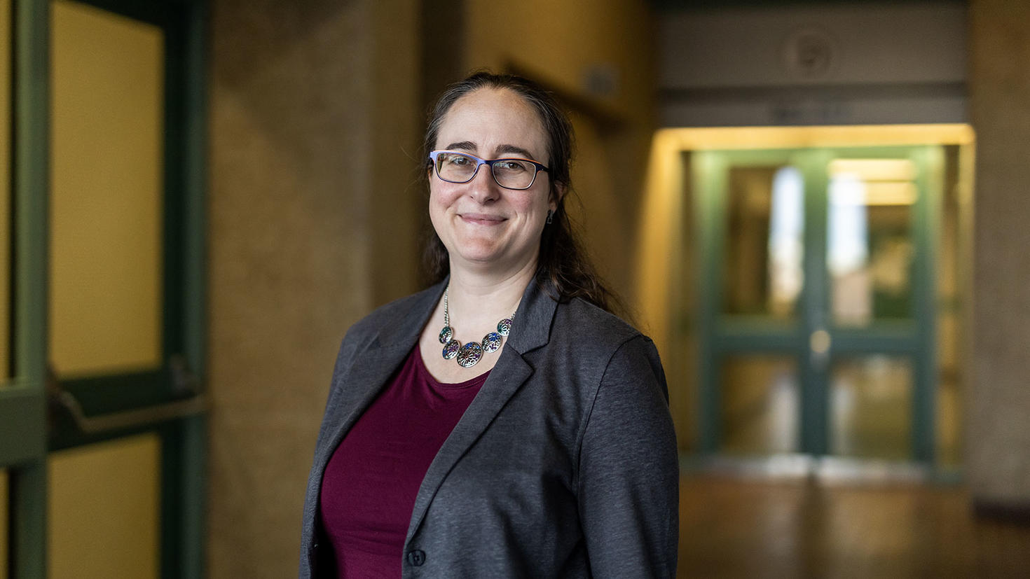 Clémence Fauteux-Lefebvre, professor at the Faculty of Engineering