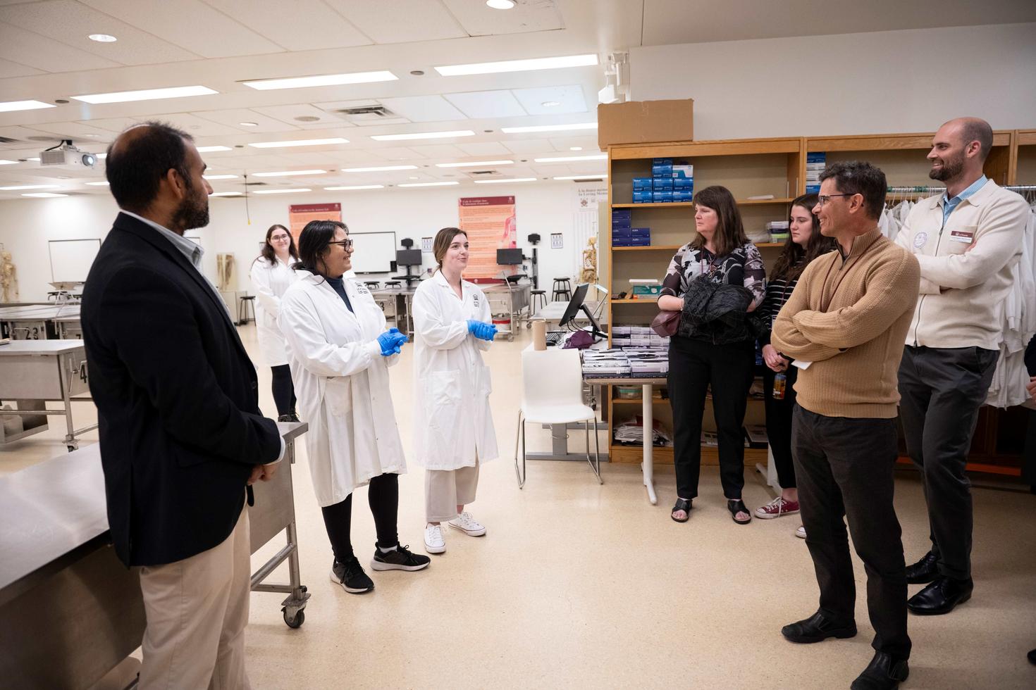 Aprenantes en Maîtrise en éducation des sciences anatomiques