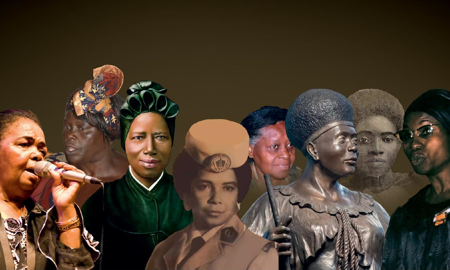 Page couverture du livre ''Les femmes dans l'histoire en Afrique noire''