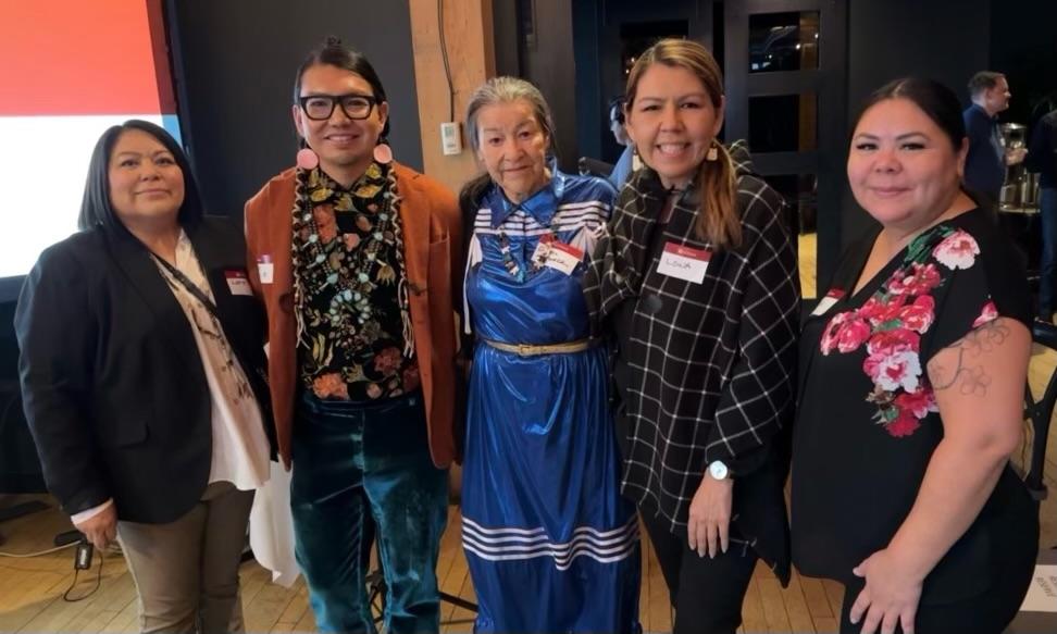 Dr. Lana Potts, Dr James Makokis, Elder Doreen Spence, Lowa Beebe & Lana Yuzicapi-Manyfingers