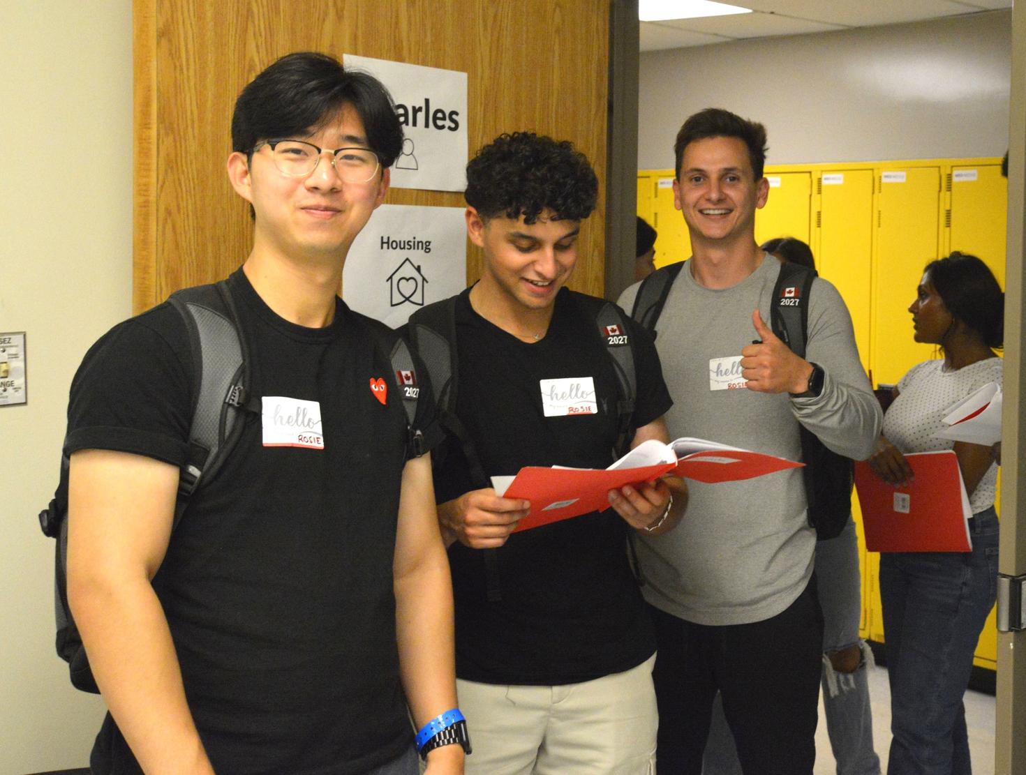 University of Ottawa students participate in the Empathy Project