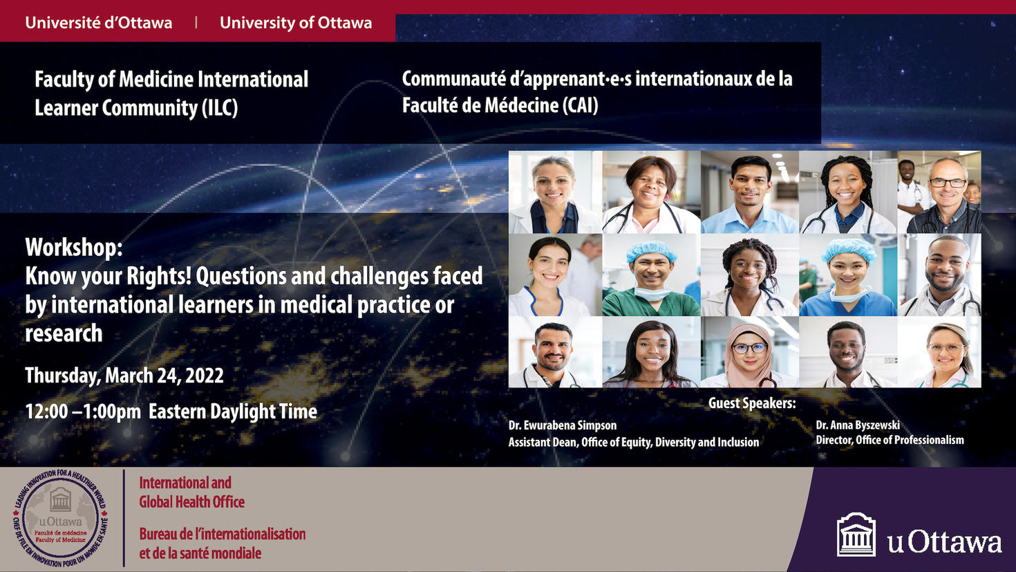 International Learner Community Workshop Poster