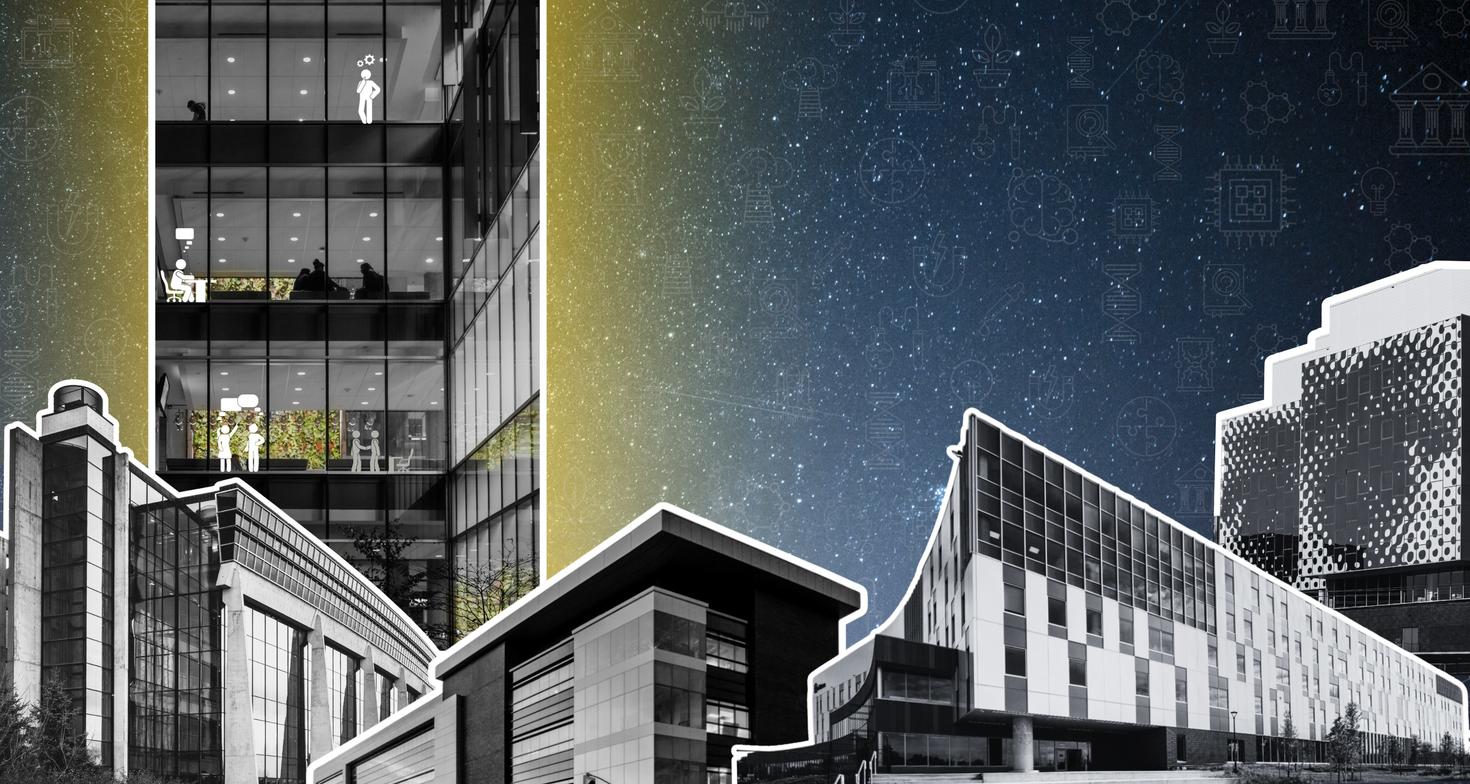uOttawa buildings collage