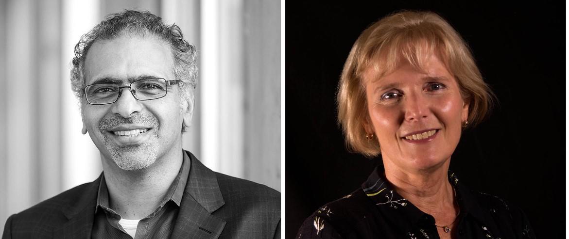 Dr Khaled Elmam and Dr Rita Horvath