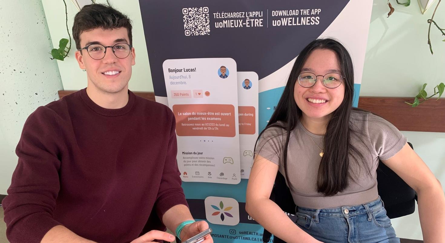 Adrien Heymans and Céline Wan Min Kee