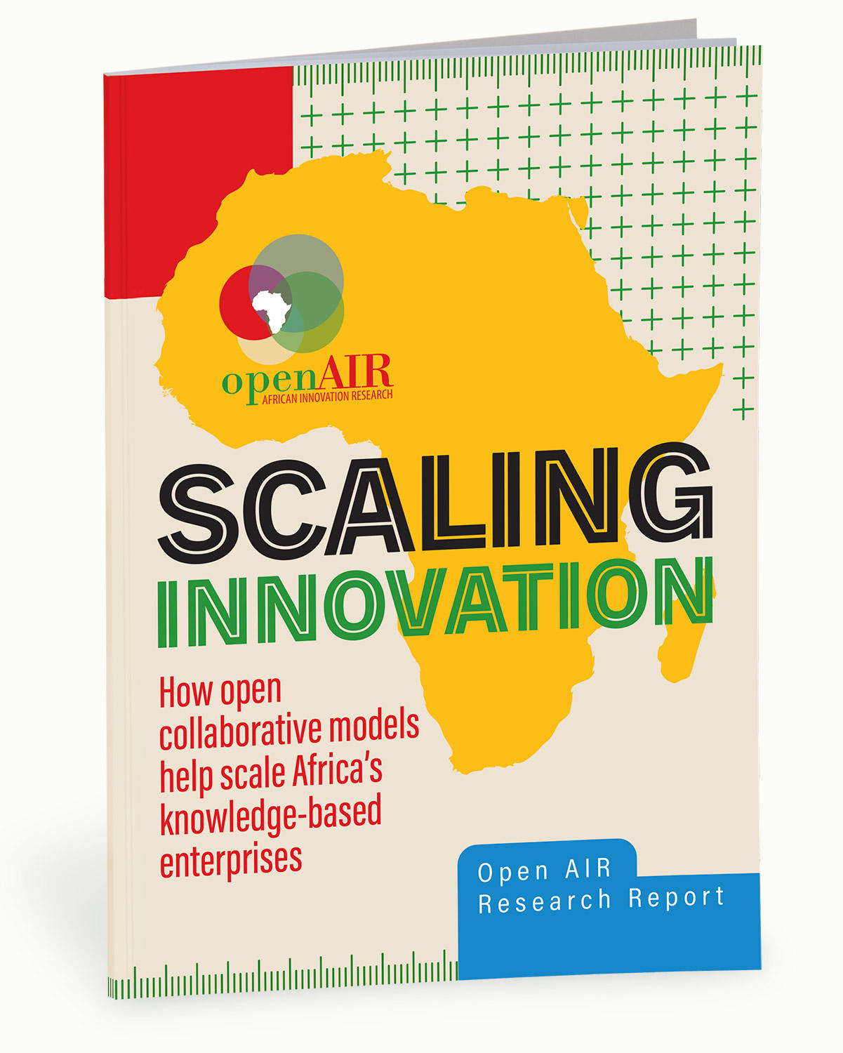 Cover of the report "Scaling Innovation: How Open Collaborative Models Help Scale Africa’s Knowledge-based Enterprises."