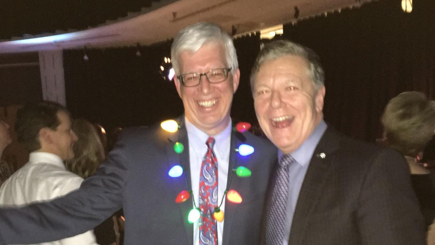 Pierre Thibault, doyen adjoint à la Section, et Benoît Pelletier