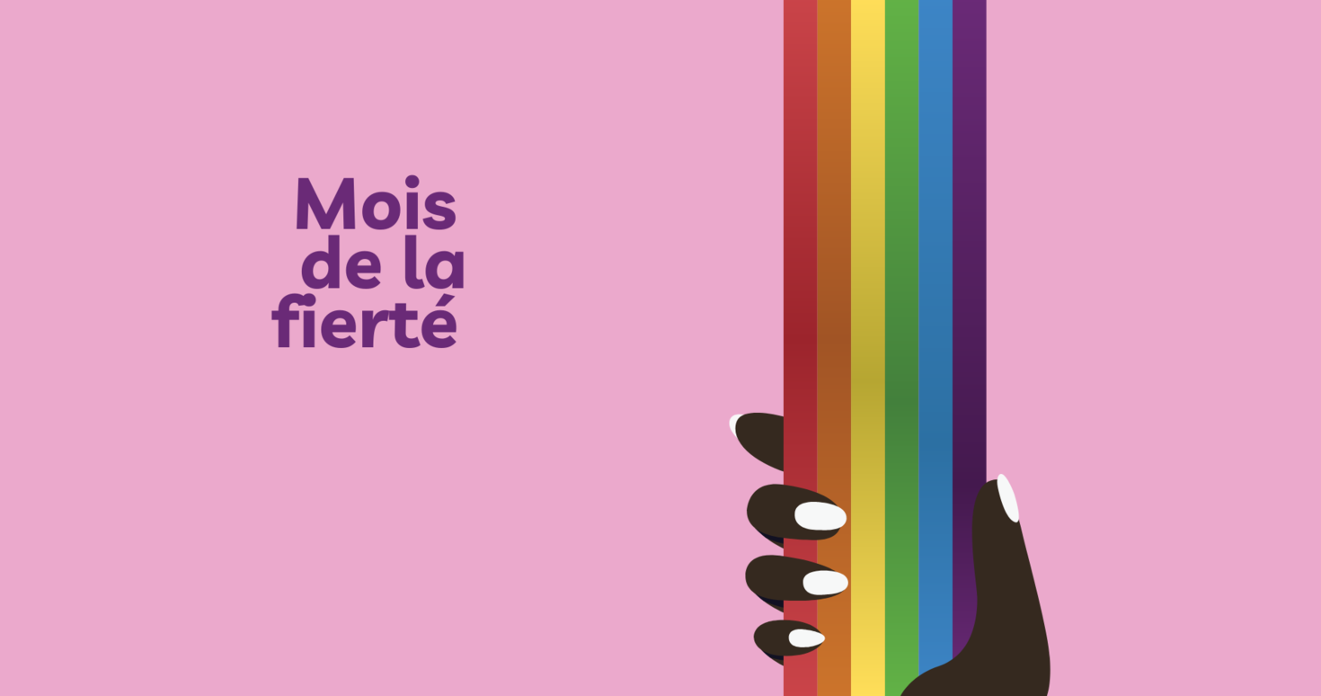 Affiche mois de la fierté