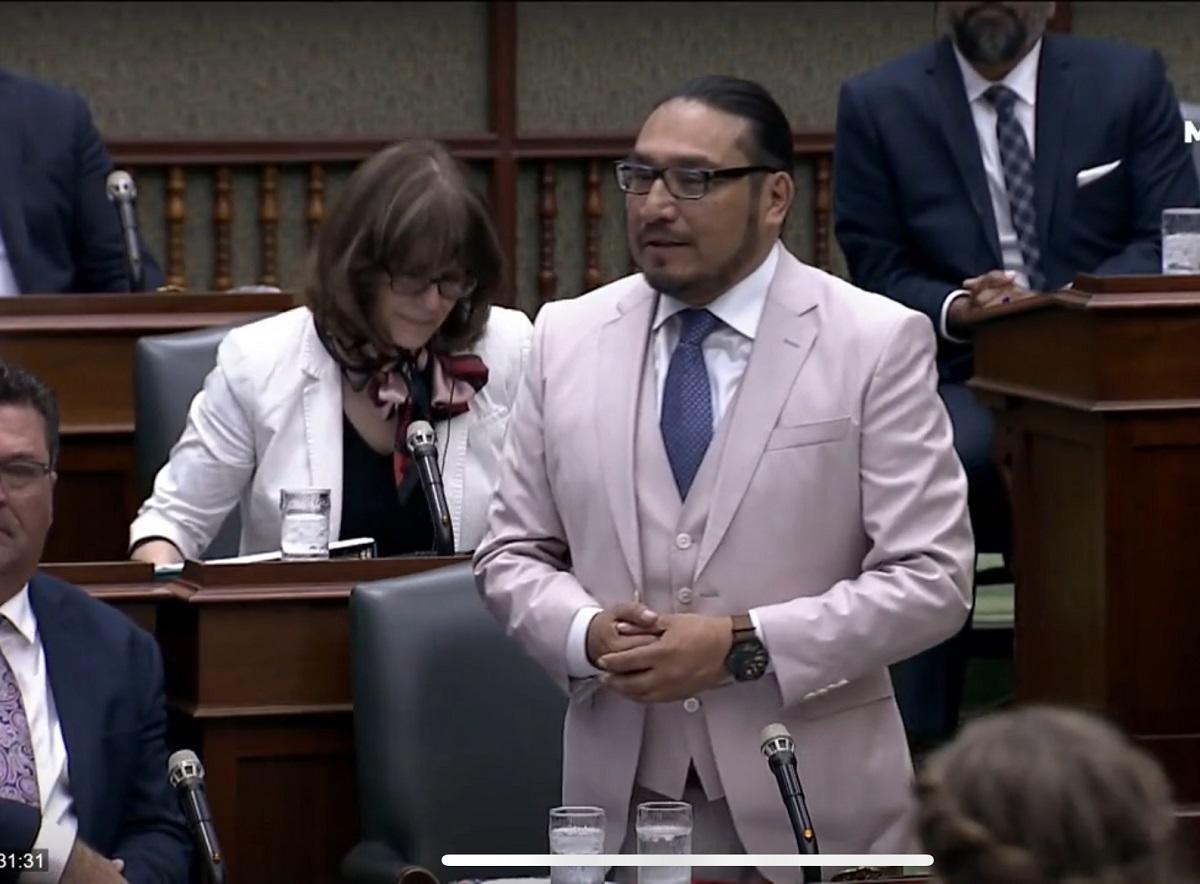 New Democrat Sol Mamakwa 