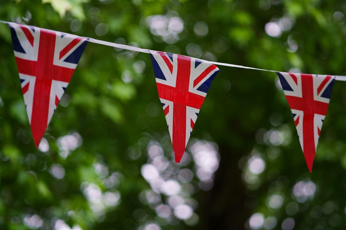 Union Jack flags