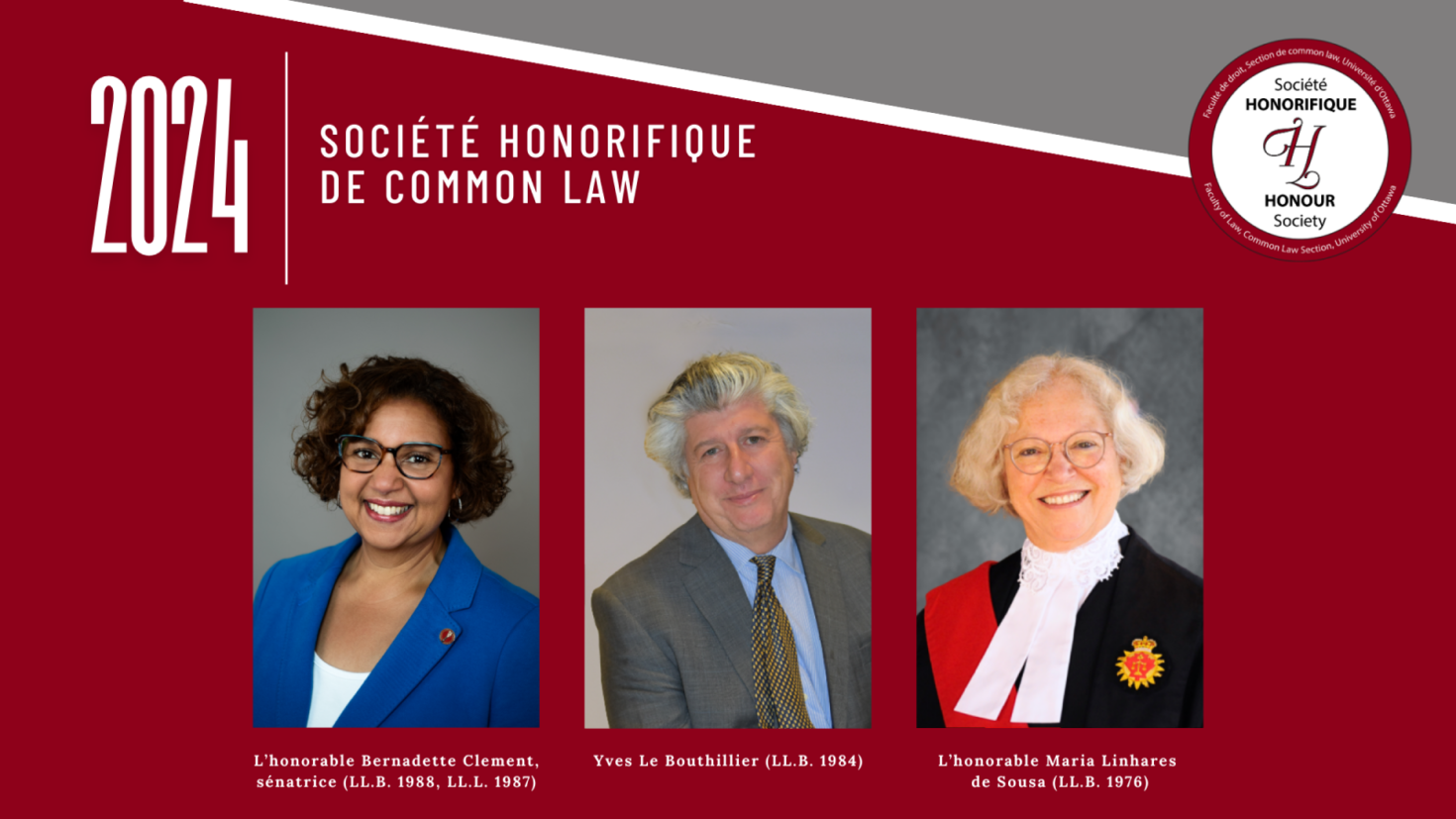 montage avec photos des 3 intronisés