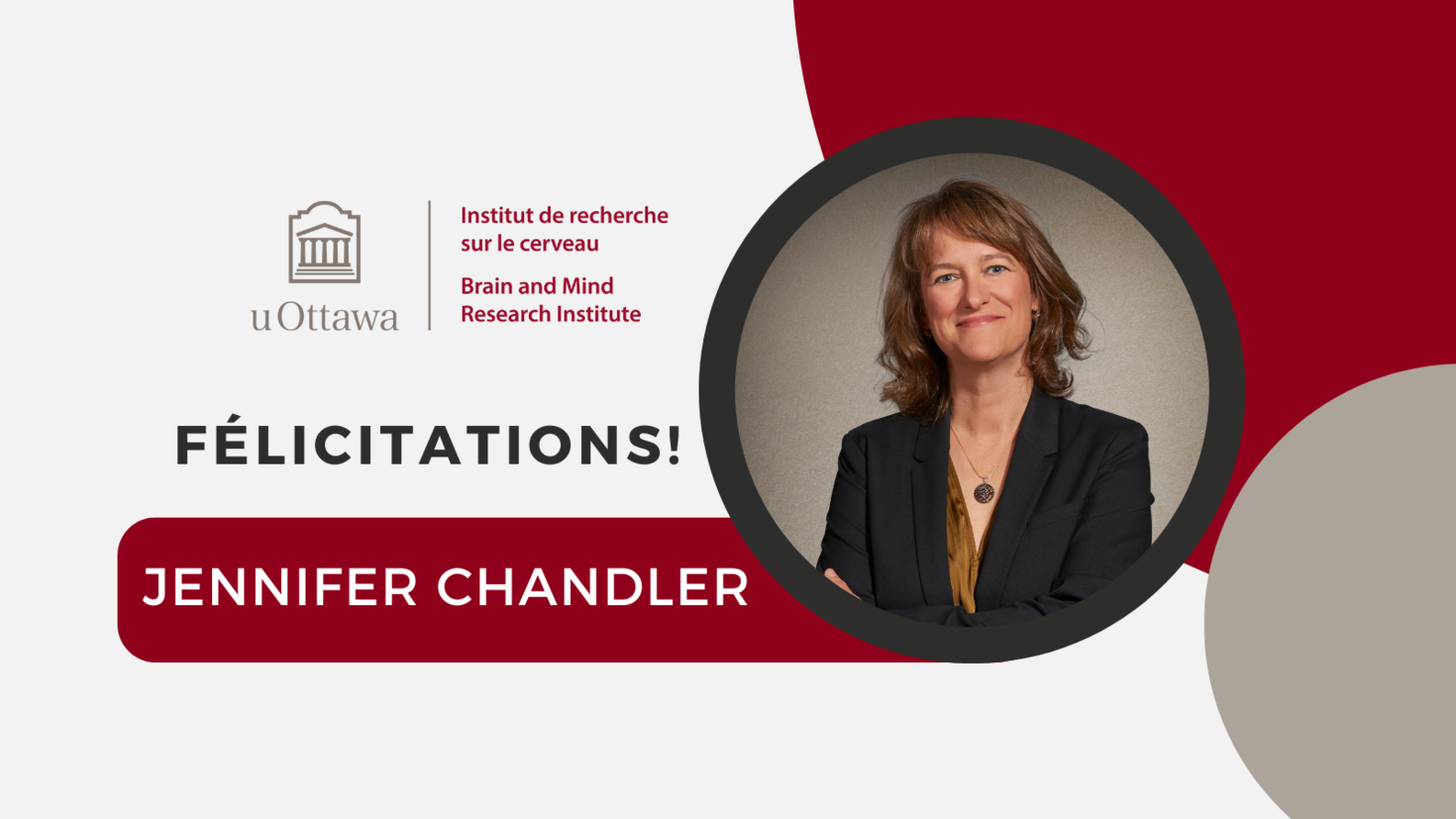 "Felicitations! Jennifer Chandler"