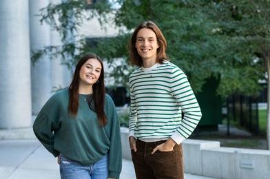 Ella Bigney and Steffen Zylstra