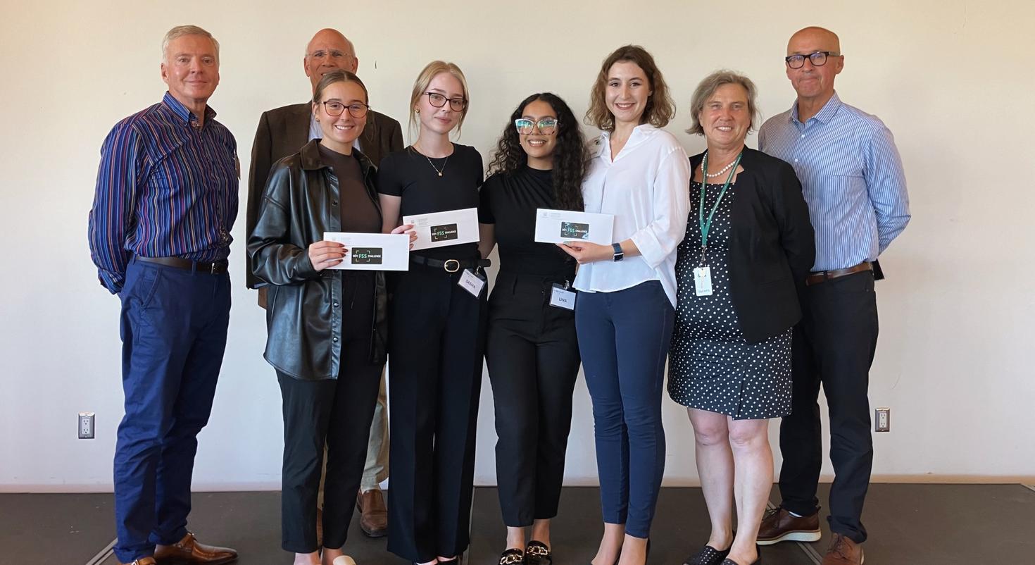 group of winners of the FSS Challenge