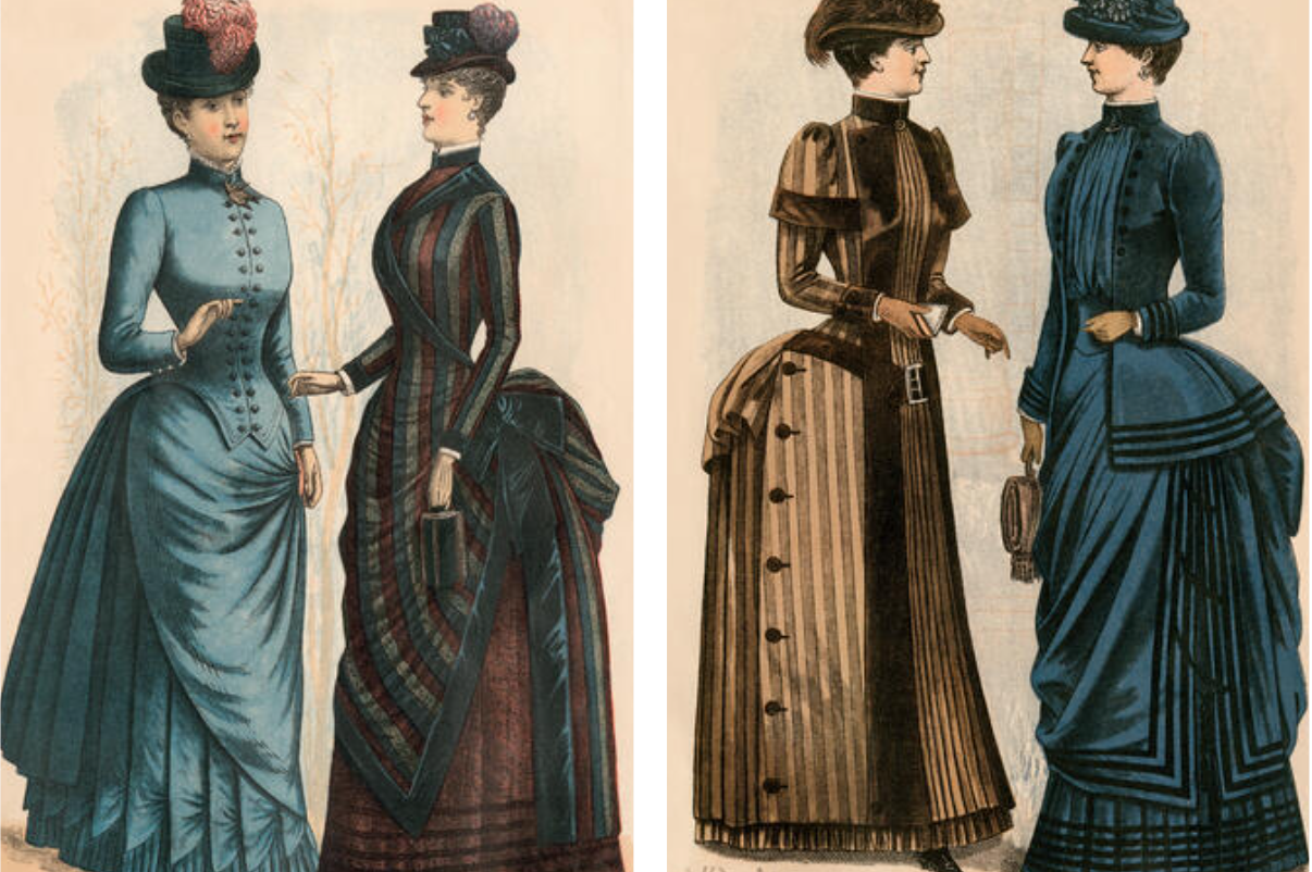 1880s New York fashion advertisement