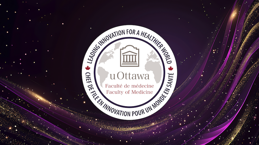 A graphic containing the University of Ottawa Faculty of Medicine logo