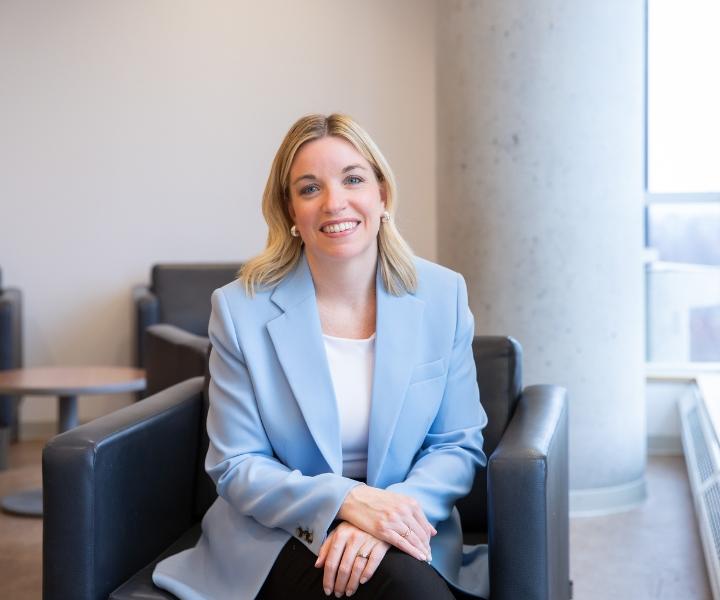 Professor Megan Cotnam-Kappel, Faculty of Education and holder of the Chair on Digital Thriving in Franco-Ontarian Communities