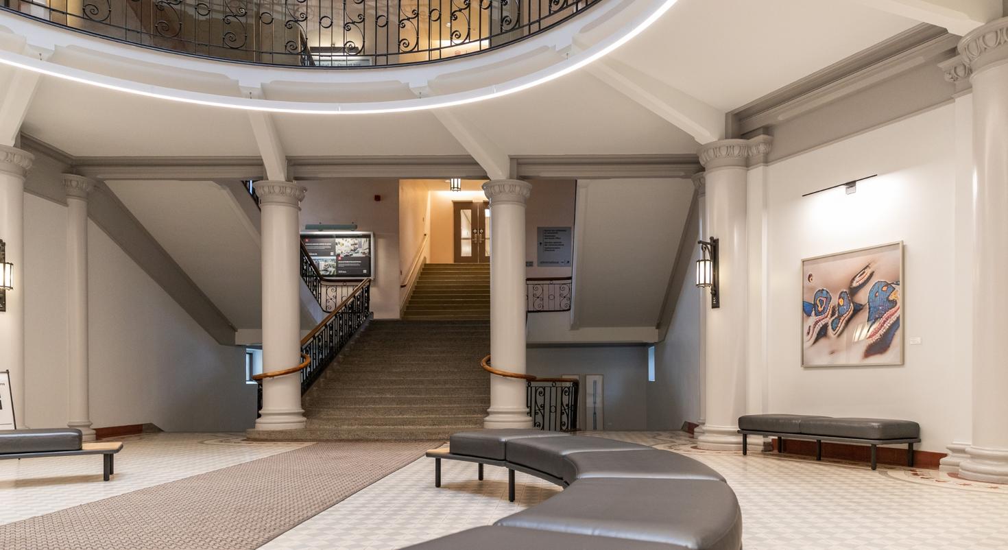 La rotonde du pavillon Tabaret.