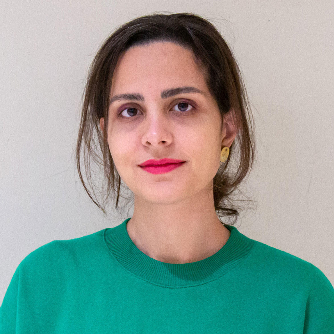 Mina Moshajjari, student in the Master of Fine Arts program