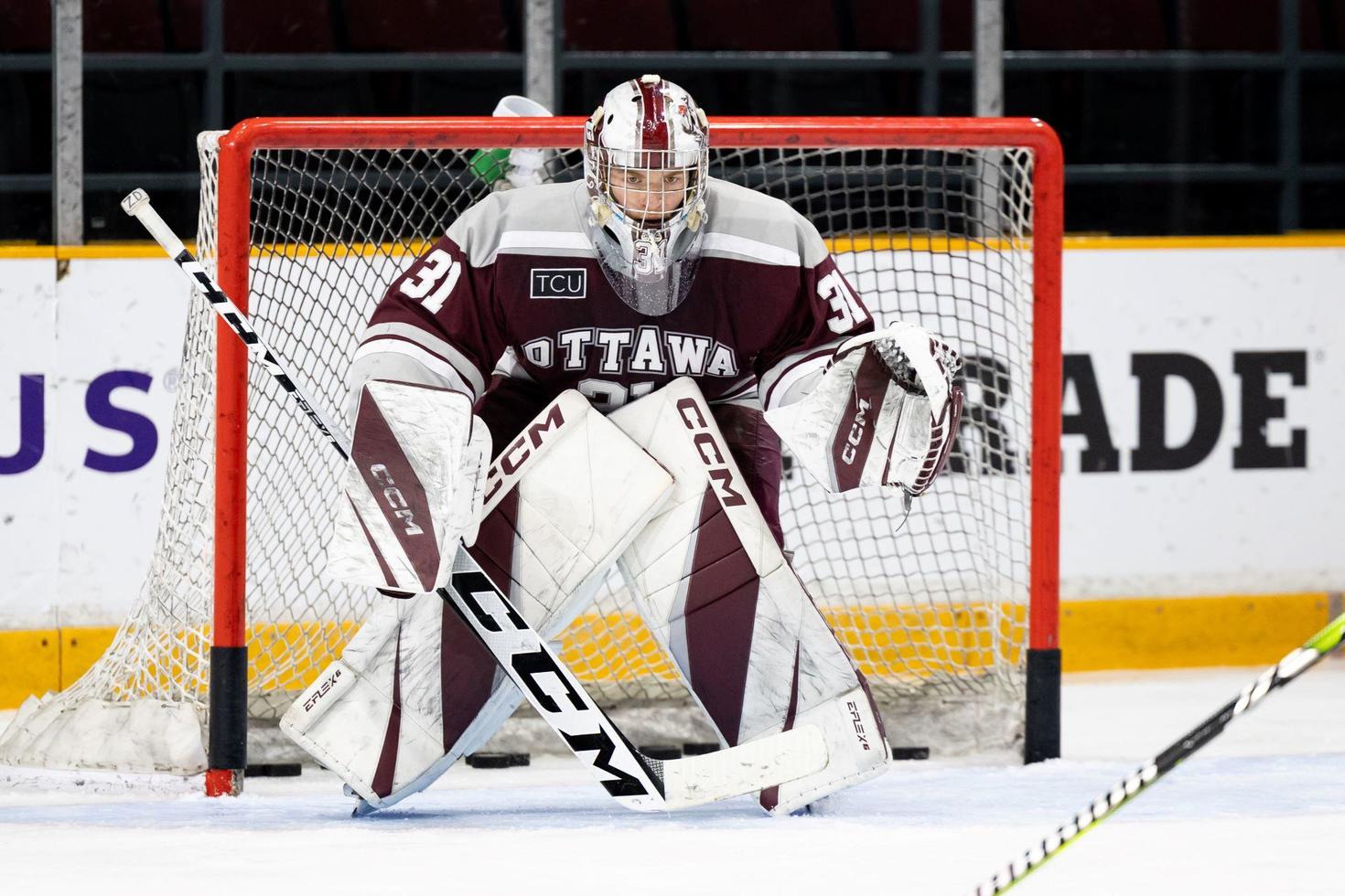 Zach Dietz, Gee-Gees goalie