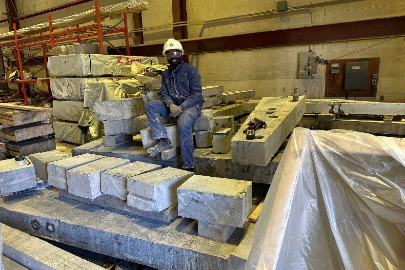 Issa Fowai on concrete structures.