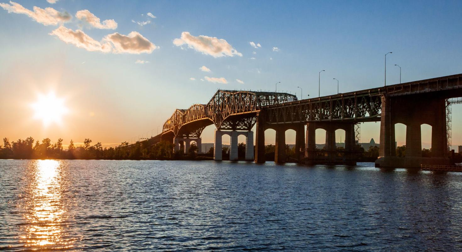 Old Champlain Bridge.