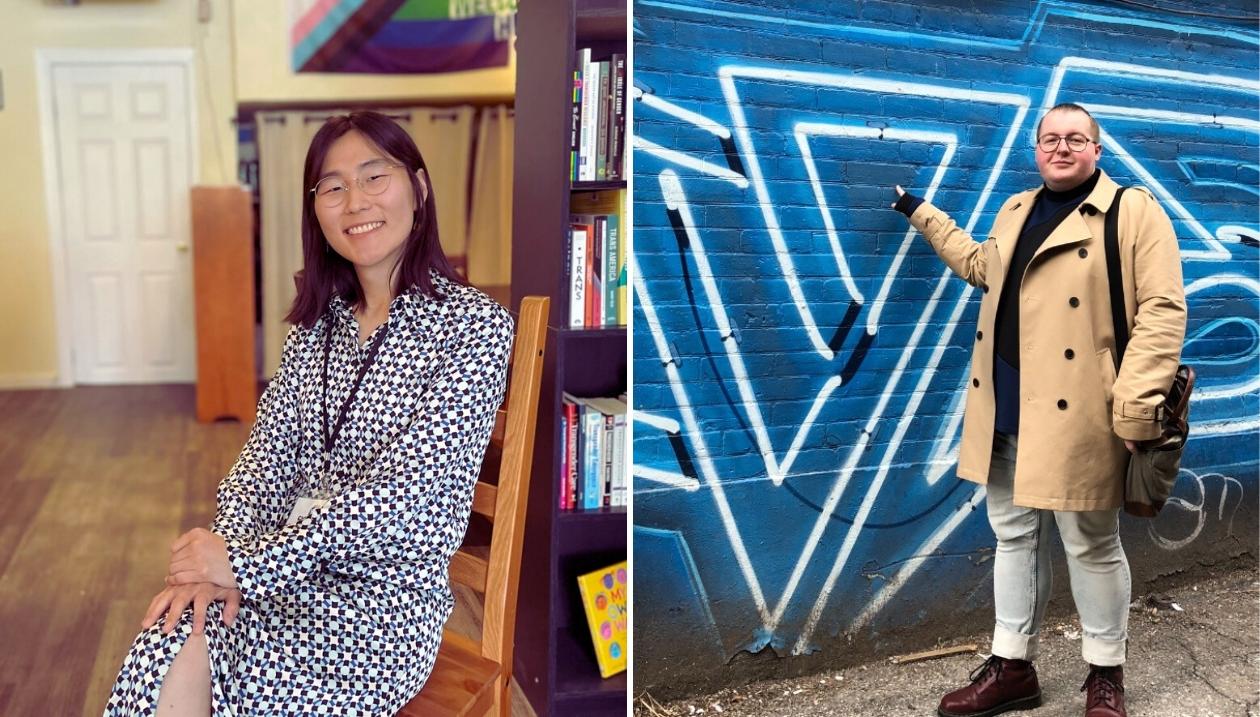 Chloe Seongeun Kim and Tyler Escott