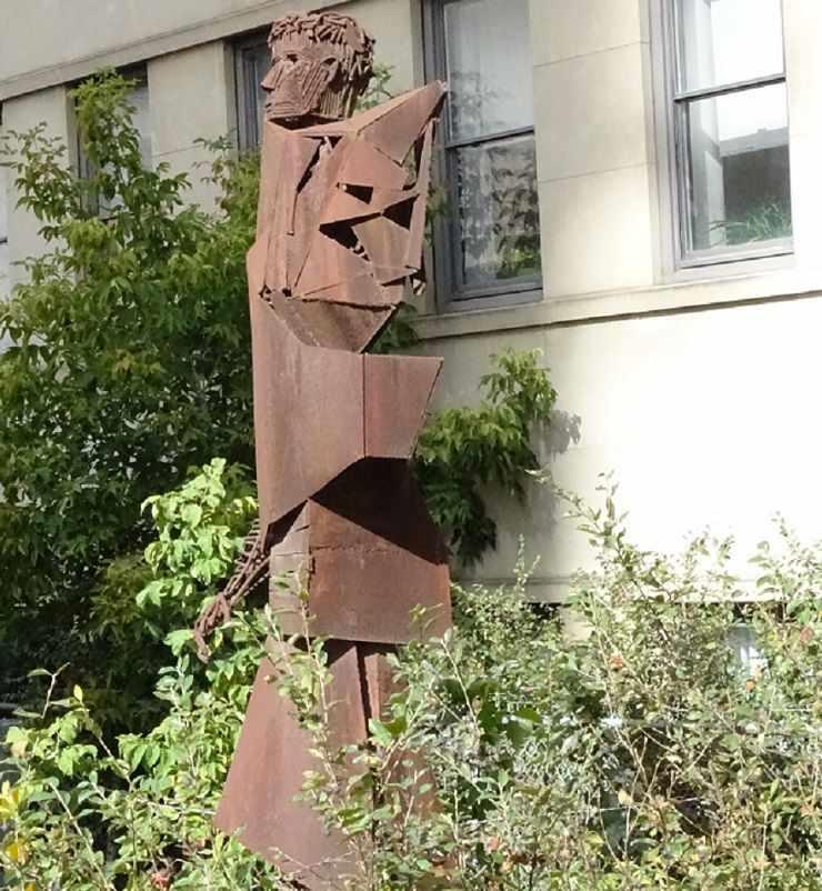 Abstract representation of a person.