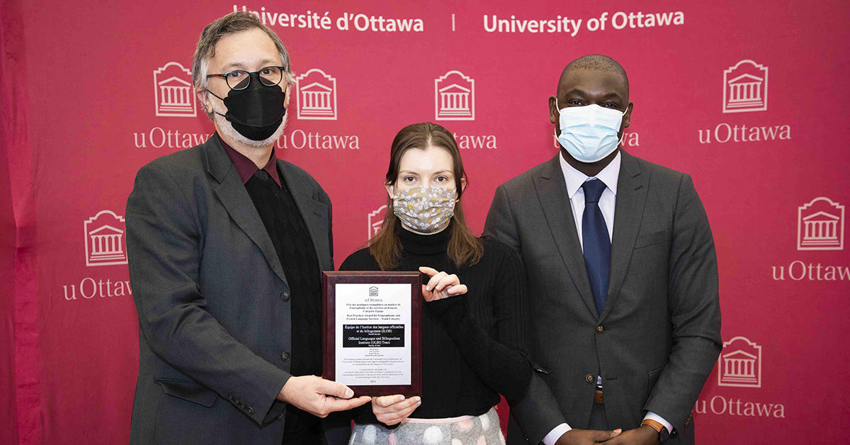 Official Languages and Bilingualism Institute (OLBI) Marketing and development team