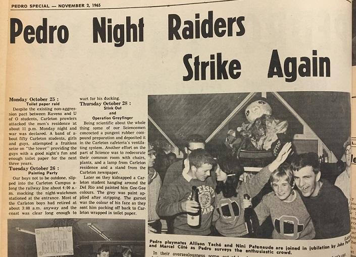 Newspaper front page.